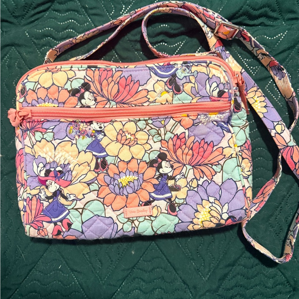 Vera Bradley Disney Minnie Mouse Mother’s Day Collection Crossbody Bag